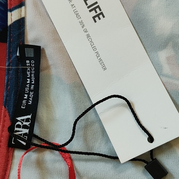 New Zara Straight Dress Size M - Picture 7 of 8